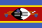 Flagge von Eswatini (ehem. Swasiland)